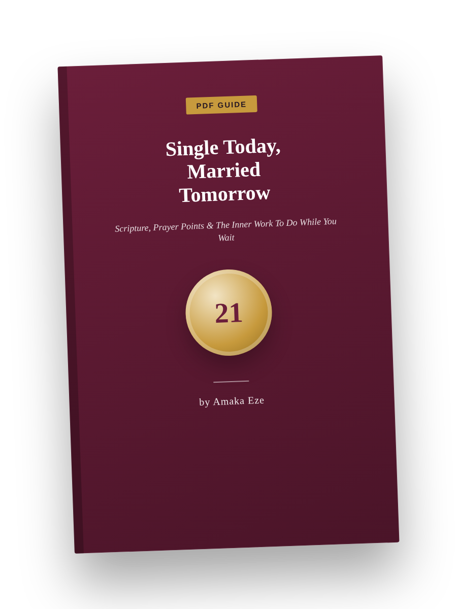 Single Today, Married Tomorrow cover