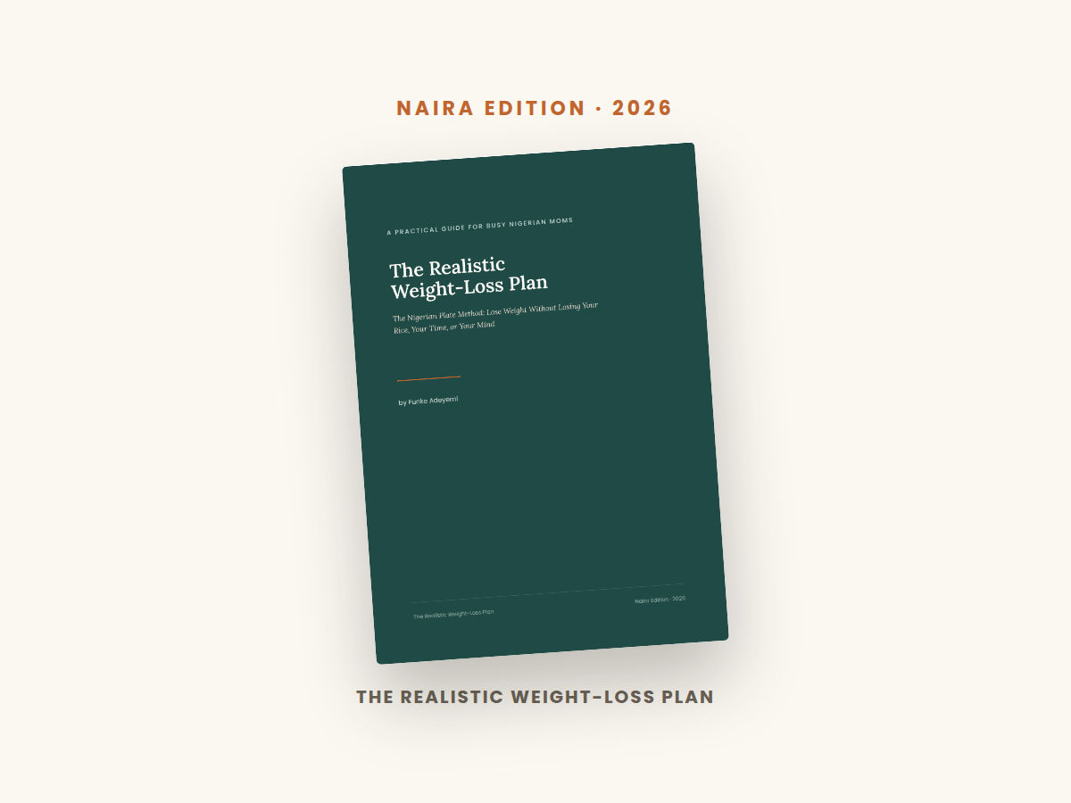The Realistic Weight-Loss Plan cover